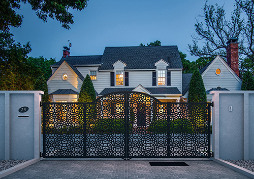 Entrance Gate Designs With Best Finish | Aluminium Sliding Gate Designs