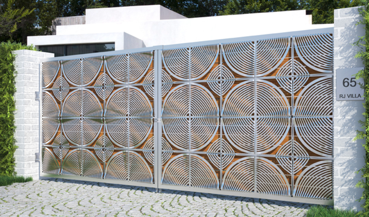 Aluminium Gate Manufacturing Company | Modern SKYTHAZE Designs 